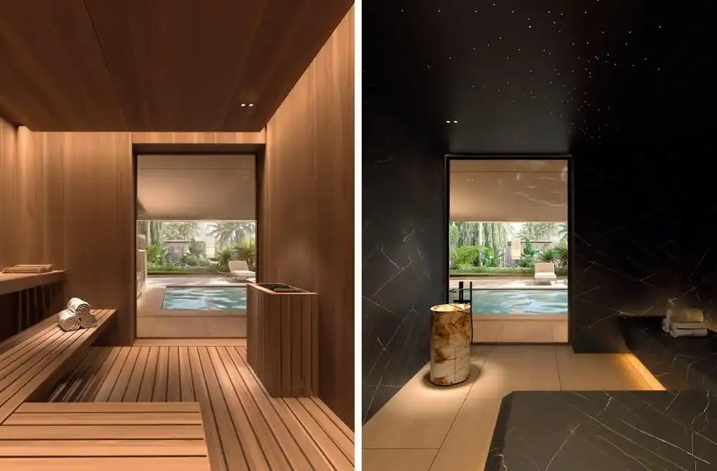 Baño de Apartamento en venta en Estepona con Aire acondicionado, Jardín privado y Terraza