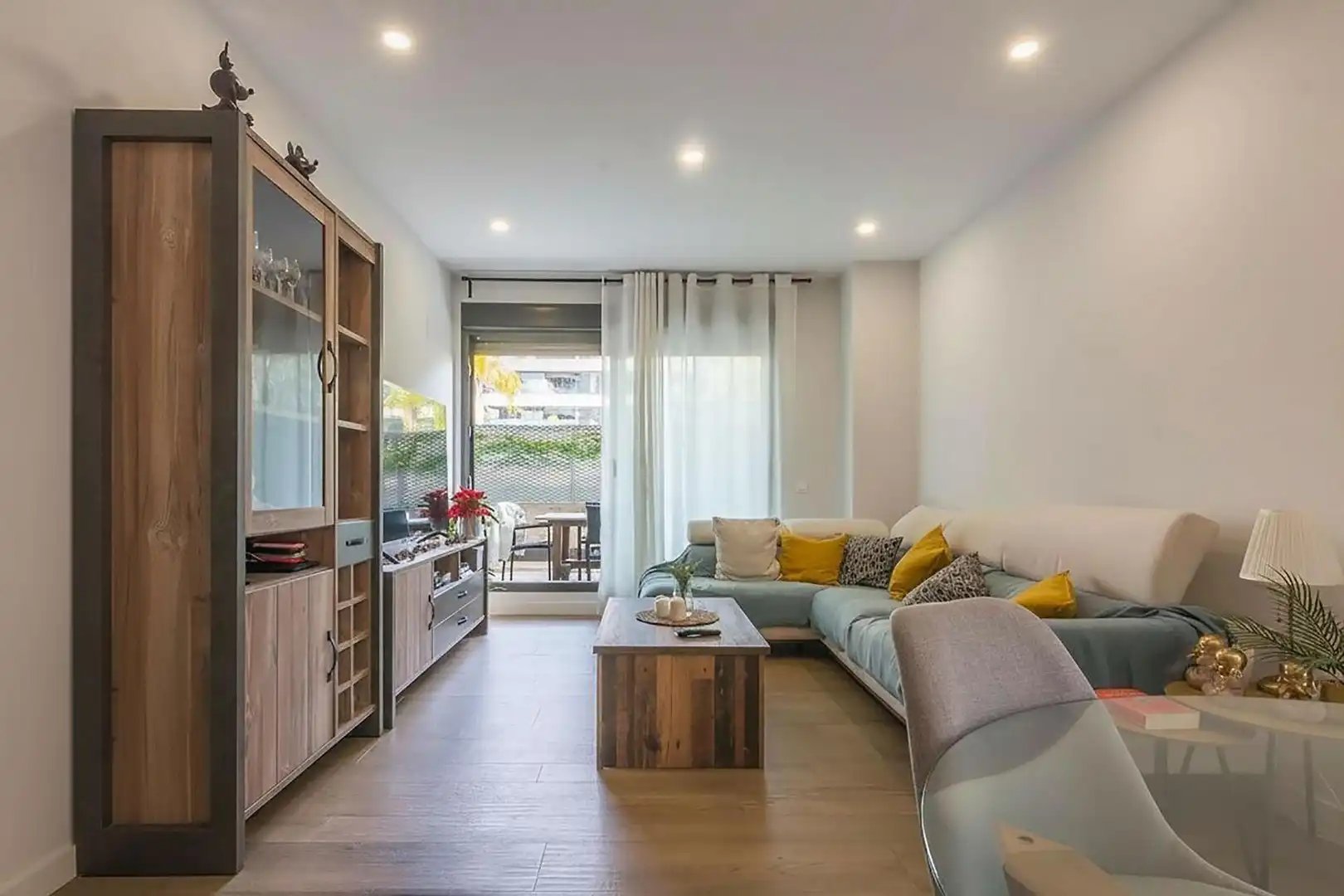 Sala d'estar de Pis en venda en Málaga amb Aire condicionat, Terrassa i Traster