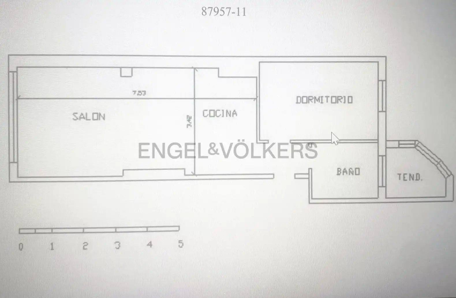 Wohnung zur Miete in Madrid mit Klimaanlage, Heizung und Parkett