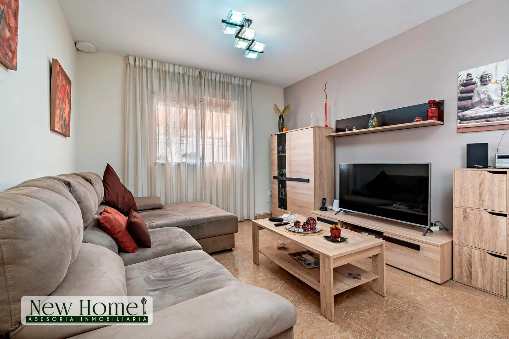 Living room of Detached homes for sale in Huércal de Almería  with Air Conditioner, Terrace and Furnished