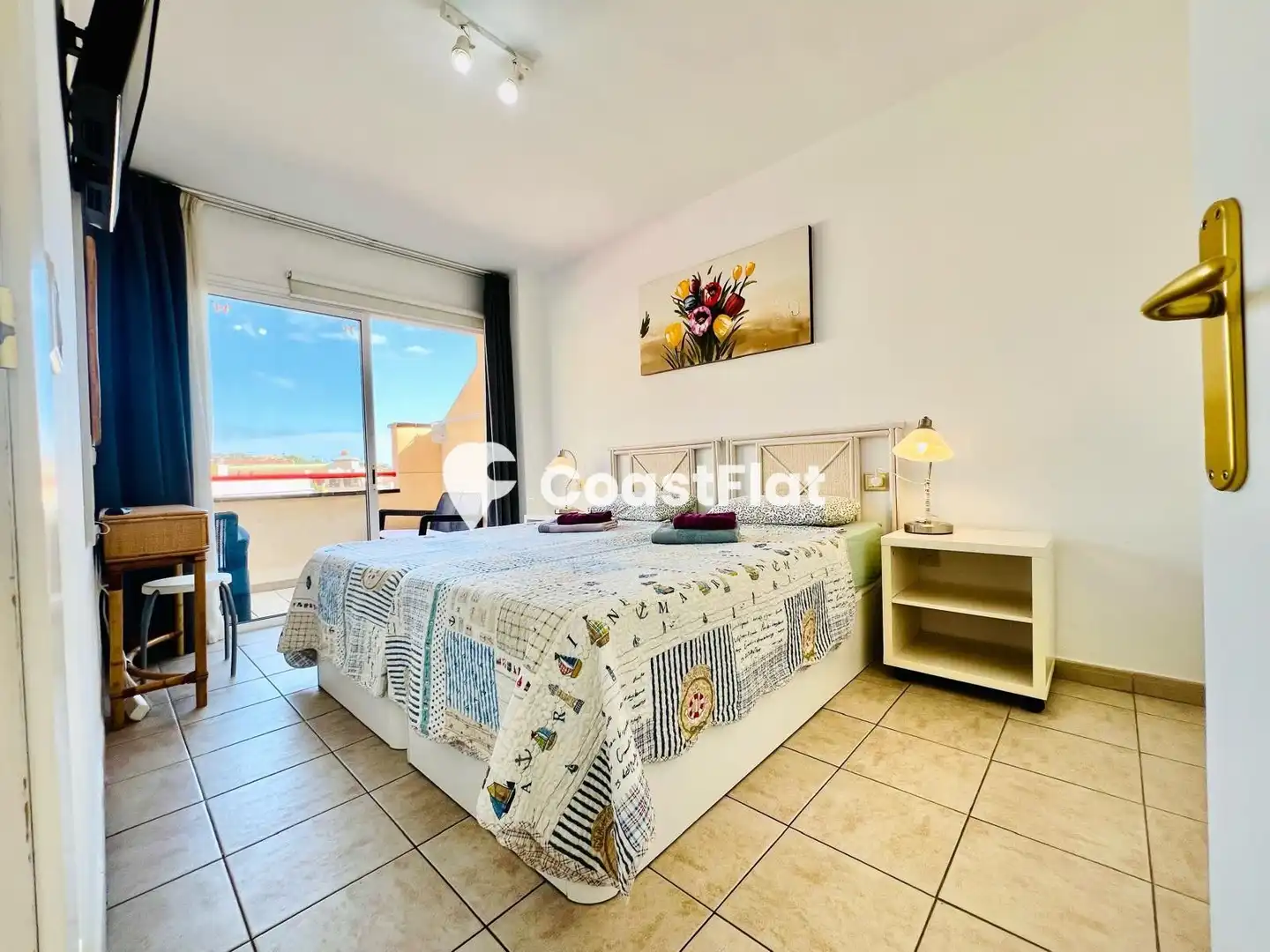 Habitación de Apartamento en venta en Santiago del Teide con Aire acondicionado, Calefacción y Terraza