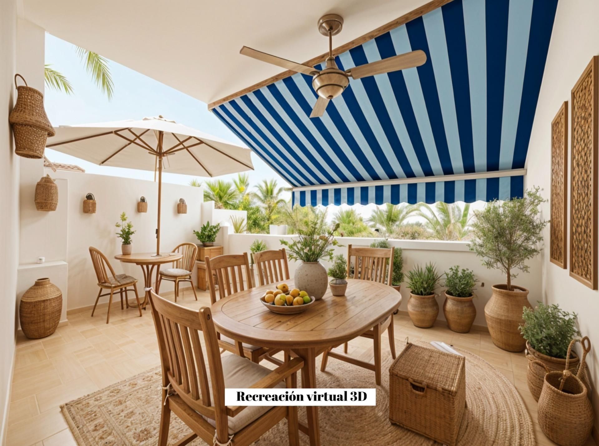 Terrassa de Apartament en venda en Bellreguard amb Aire condicionat, Terrassa i Traster
