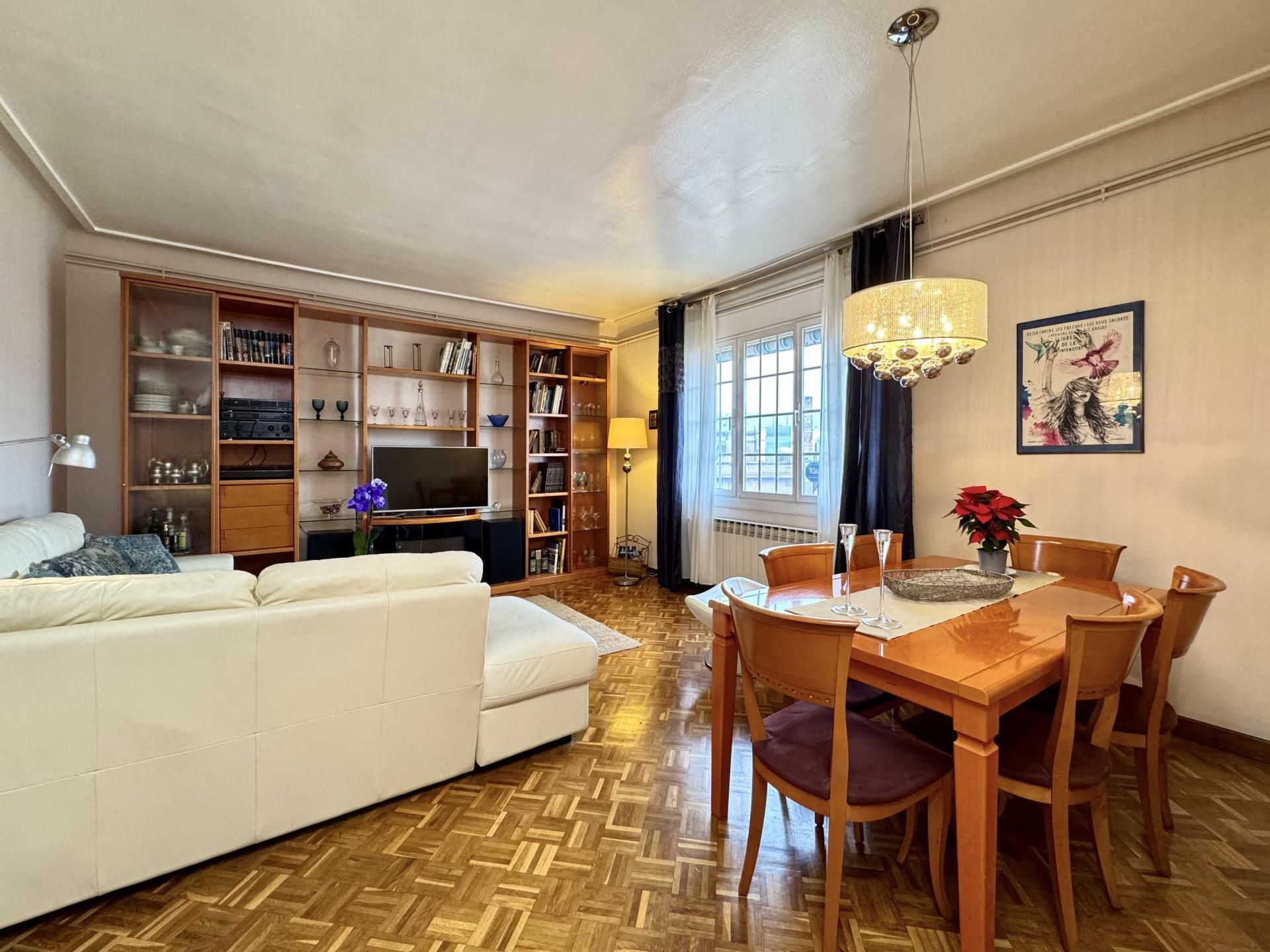 Living room of Attic for sale in  Barcelona Capital  with Heating