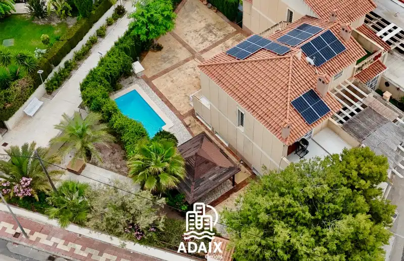 Garden of Detached homes for sale in El Campello  with Air Conditioner, Heating and Terrace