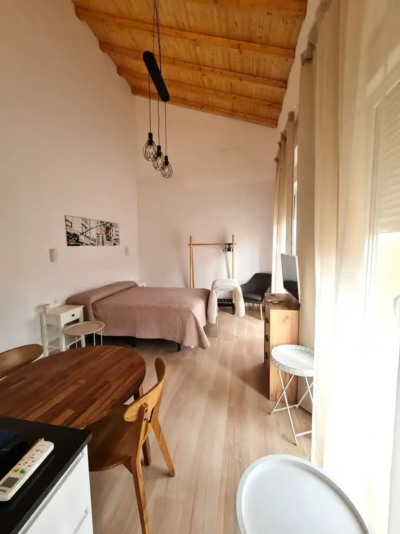 Schlafzimmer von Wohnung zur Miete in Málaga mit Klimaanlage und Möbliert
