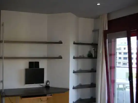 Wohnzimmer von Wohnung zur Miete in Dénia mit Klimaanlage und Schwimmbad