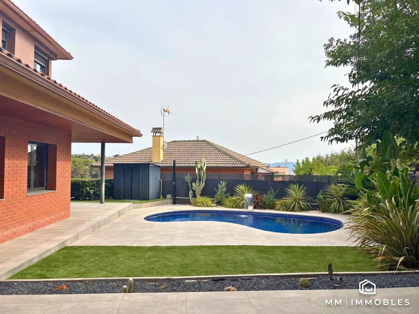 Piscina de Casa o xalet en venda en Lliçà d'Amunt amb Aire condicionat, Calefacció i Jardí privat