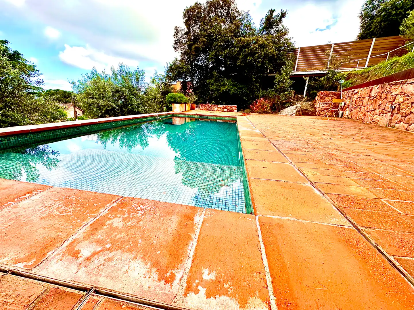 Piscina de Casa o xalet en venda en Castellar del Vallès amb Calefacció, Jardí privat i Piscina