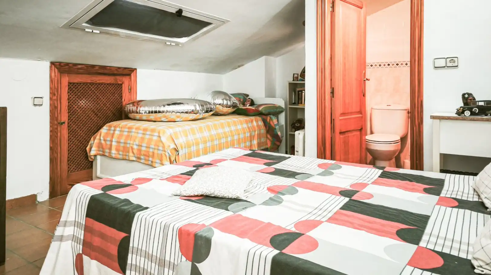 Schlafzimmer von Haus oder Chalet zum Verkauf in Oliva mit Klimaanlage, Heizung und Terrasse