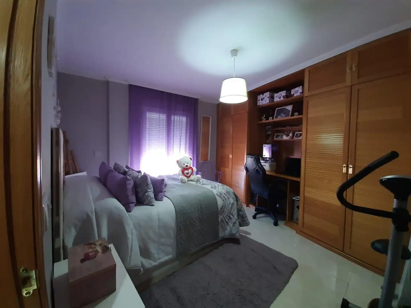 Schlafzimmer von Wohnung zum Verkauf in Casar de Cáceres mit Klimaanlage, Terrasse und Balkon