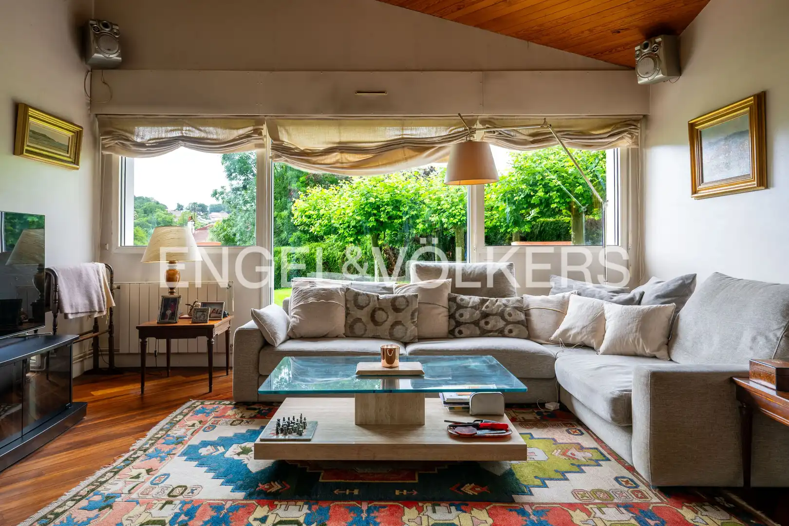 Sala de estar de Casa o chalet en venta en Ascain con Calefacción, Jardín privado y Terraza