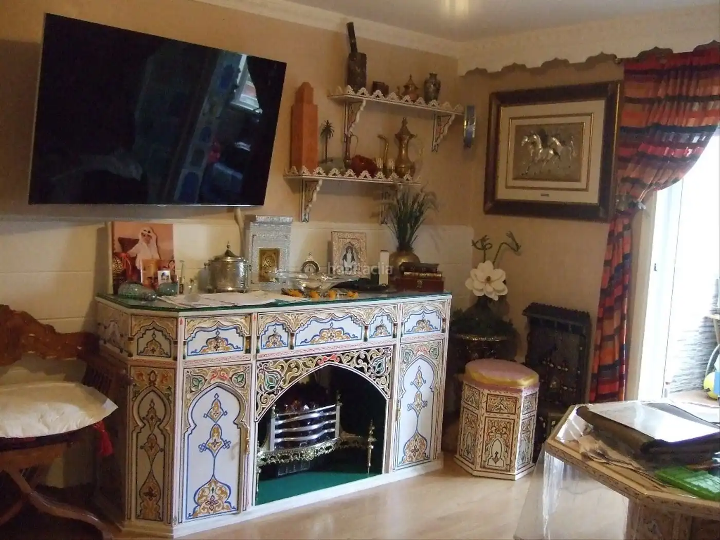 Sala de estar de Piso en venta en Mataró