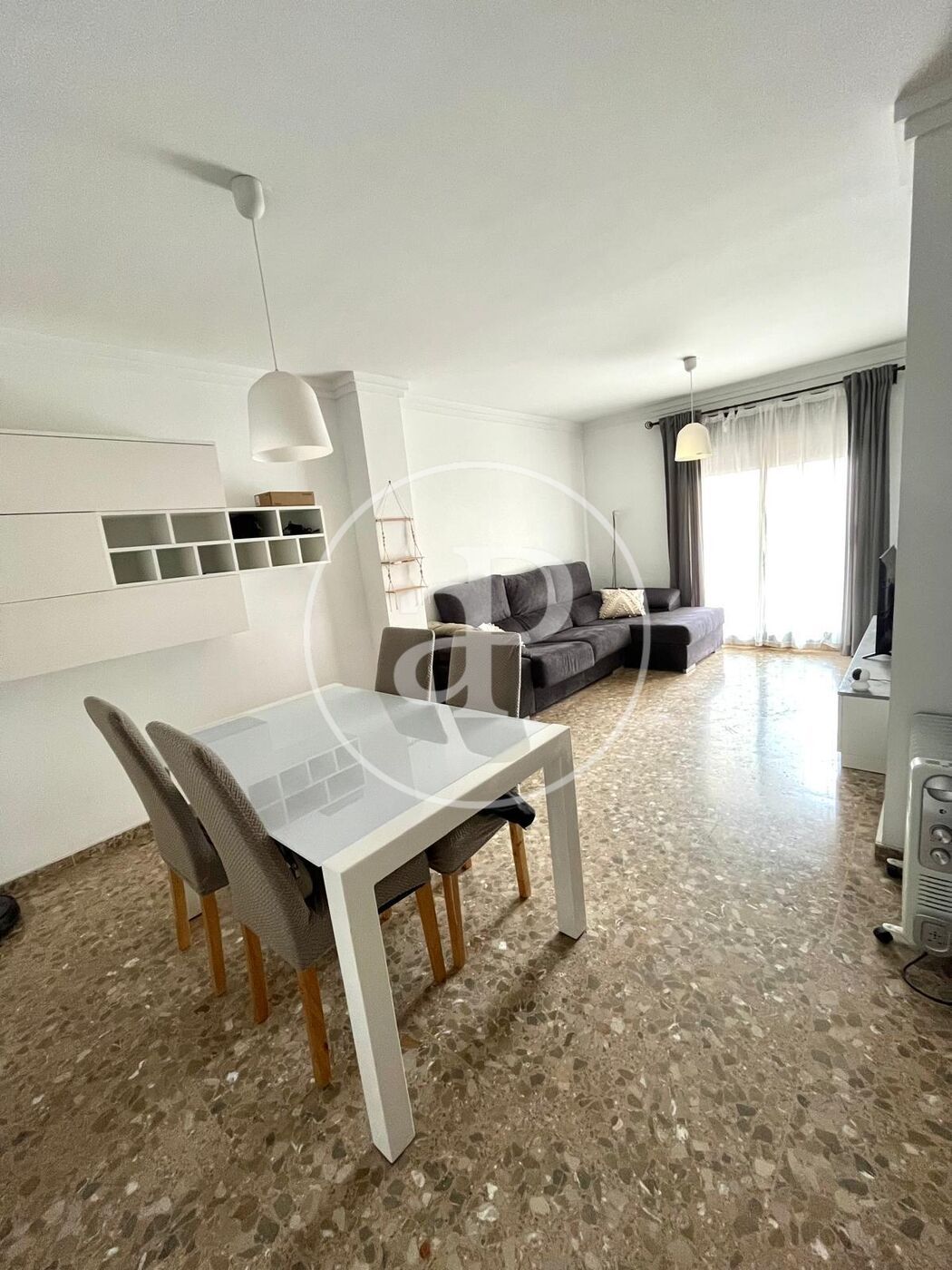 Living room of Flat to rent in Sedaví  with Terrace, Furnished and Pets allowed
