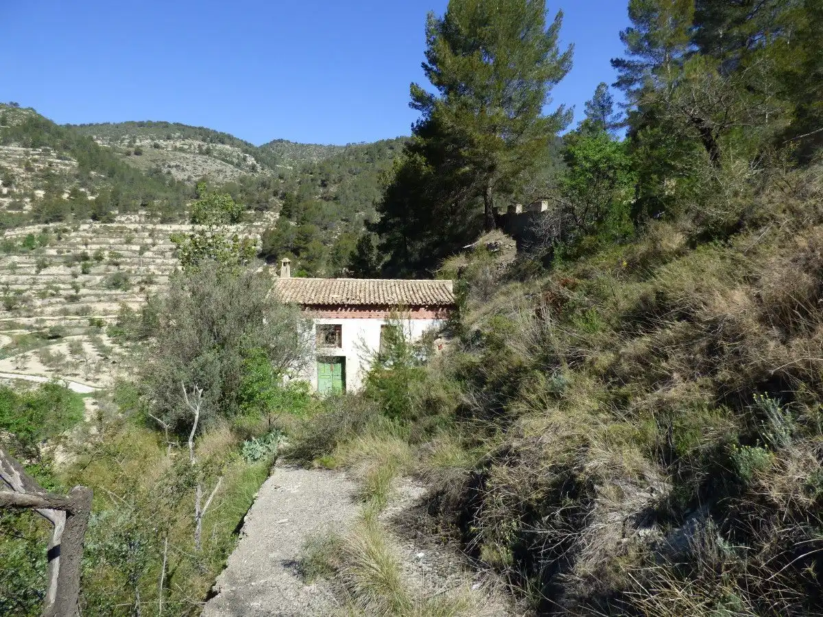 Vista exterior de Finca rústica en venta en Relleu con Jardín privado y Trastero