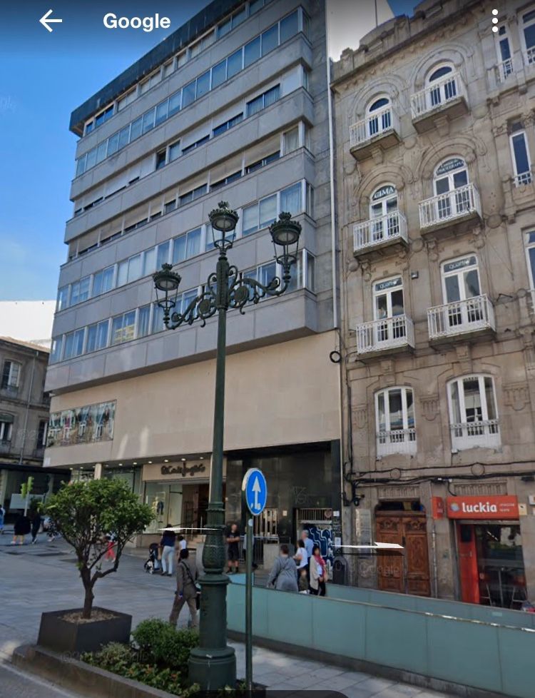 Exterior view of Flat for sale in Vigo   with Heating and Parquet flooring