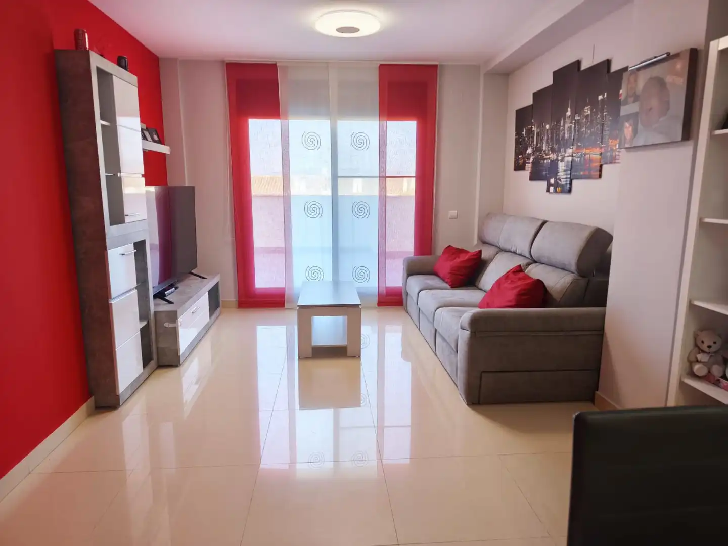 Living room of Attic for sale in Camarles  with Air Conditioner, Heating and Terrace