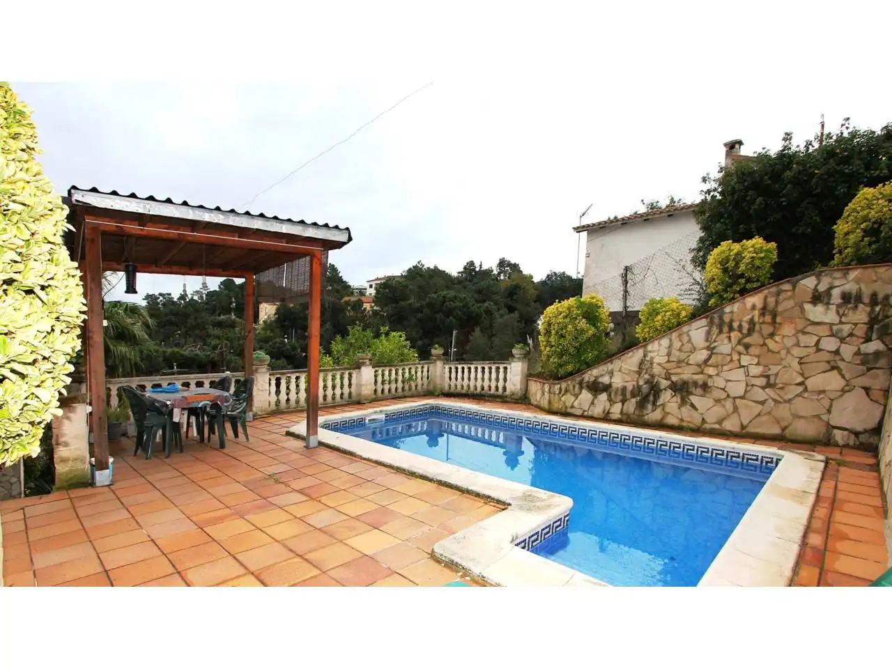 Piscina de Casa o xalet en venda en Lloret de Mar amb Calefacció, Jardí privat i Terrassa