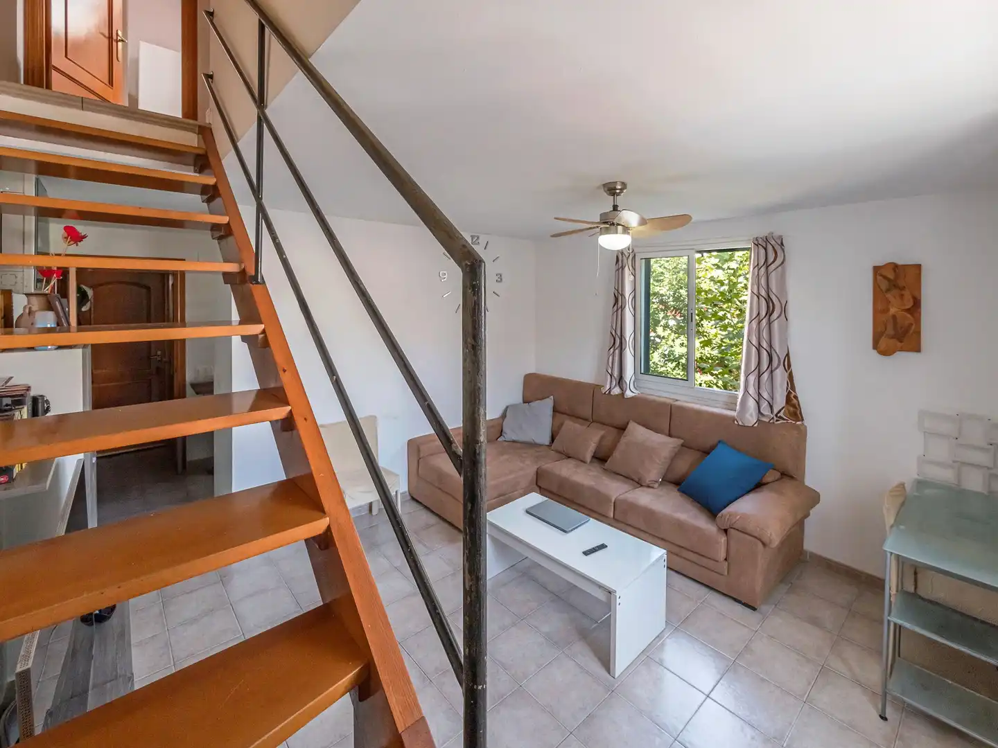 Sala de estar de Piso en venta en Es Castell
