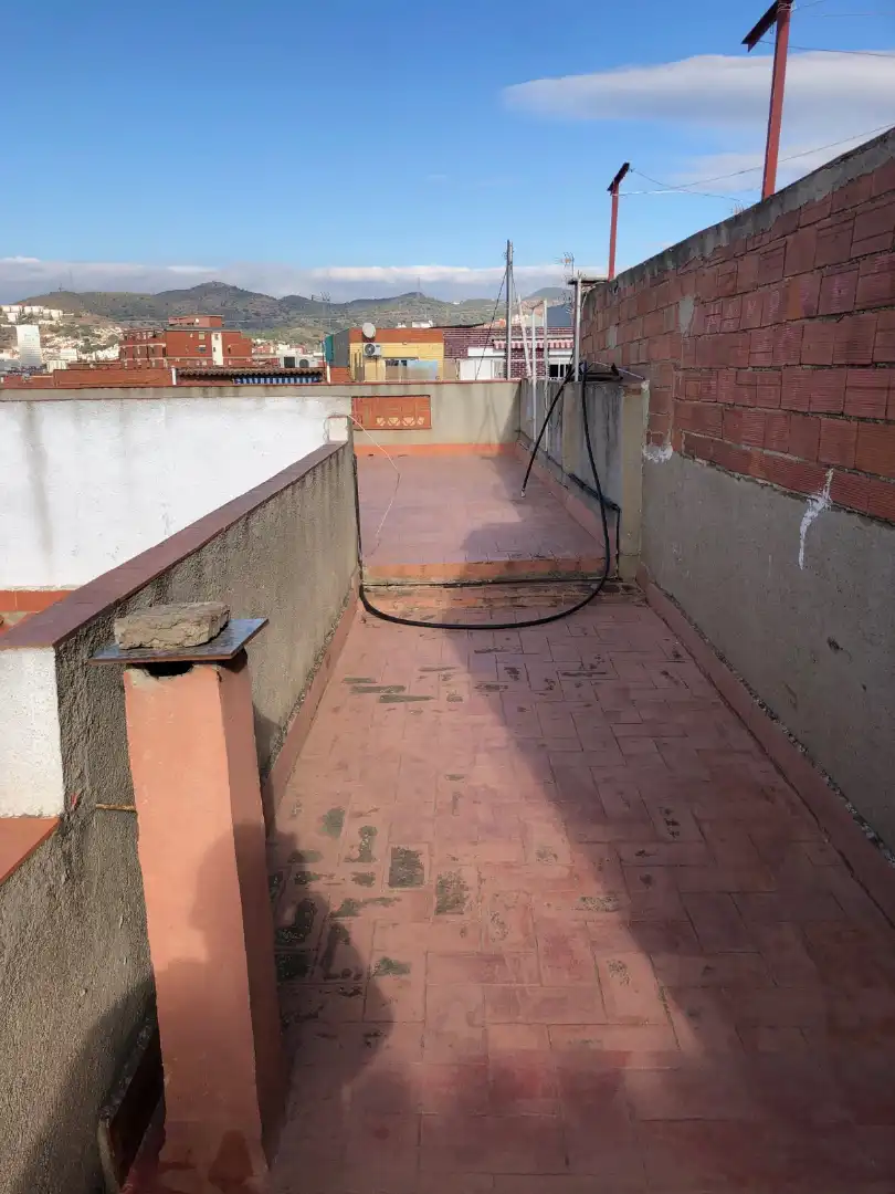 Terrace of Houses for sale in Santa Coloma de Gramenet  with Private garden, Terrace and Storage room