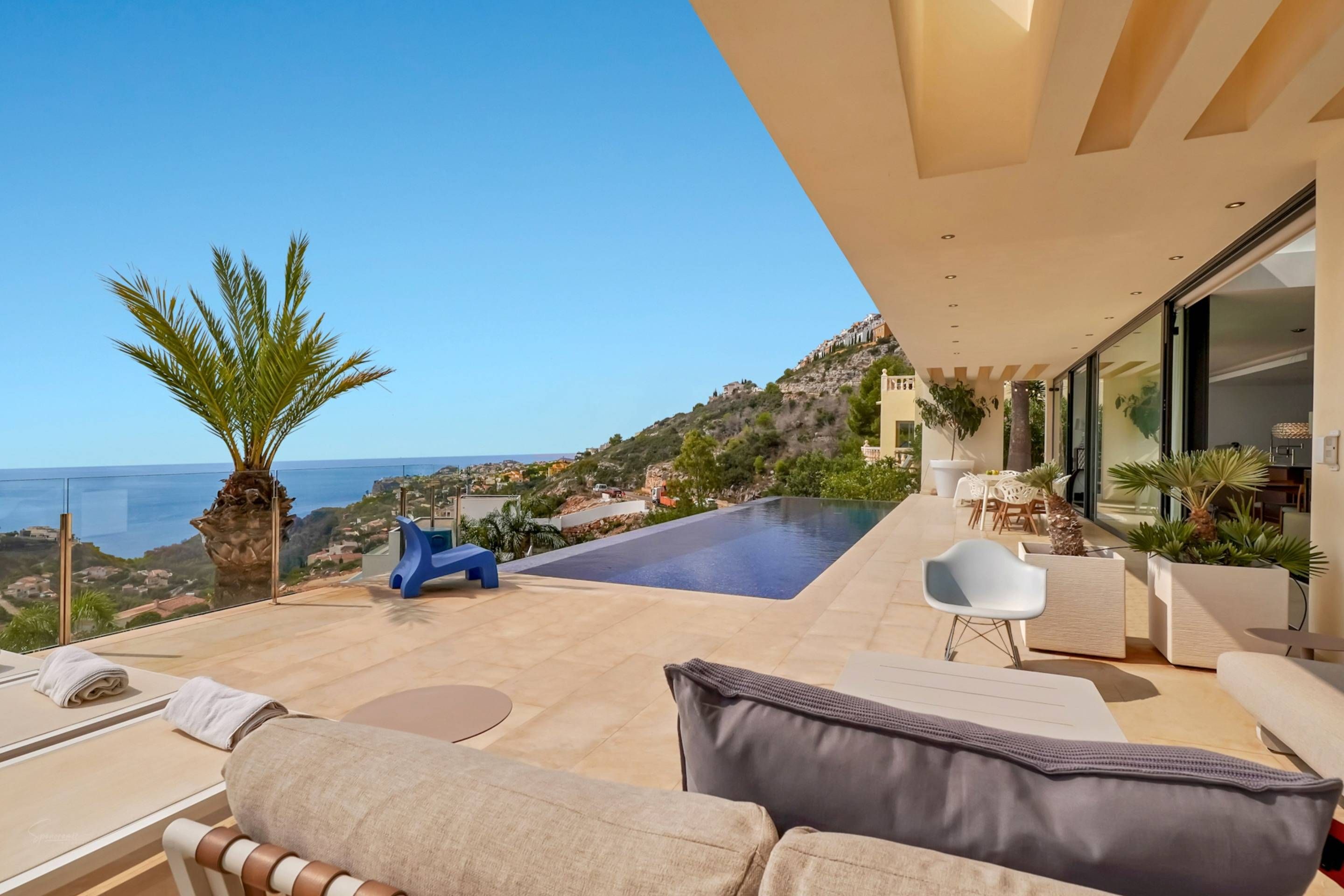 Terrace of House or chalet for sale in Benitachell / El Poble Nou de Benitatxell  with Air Conditioner, Heating and Private garden