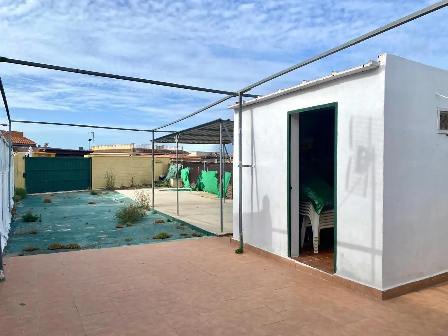 Terrassa de Finca rústica en venda en Chipiona amb Terrassa, Traster i Moblat