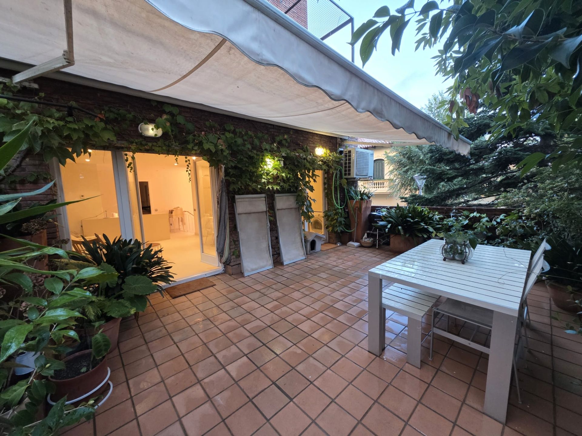Terrace of Duplex to rent in  Barcelona Capital  with Air Conditioner, Heating and Terrace