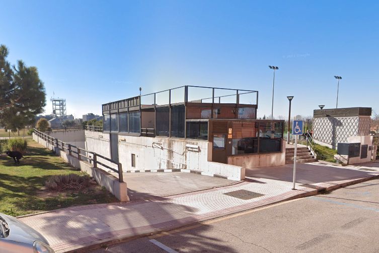 Vista exterior de Garatge en venda en Alcorcón