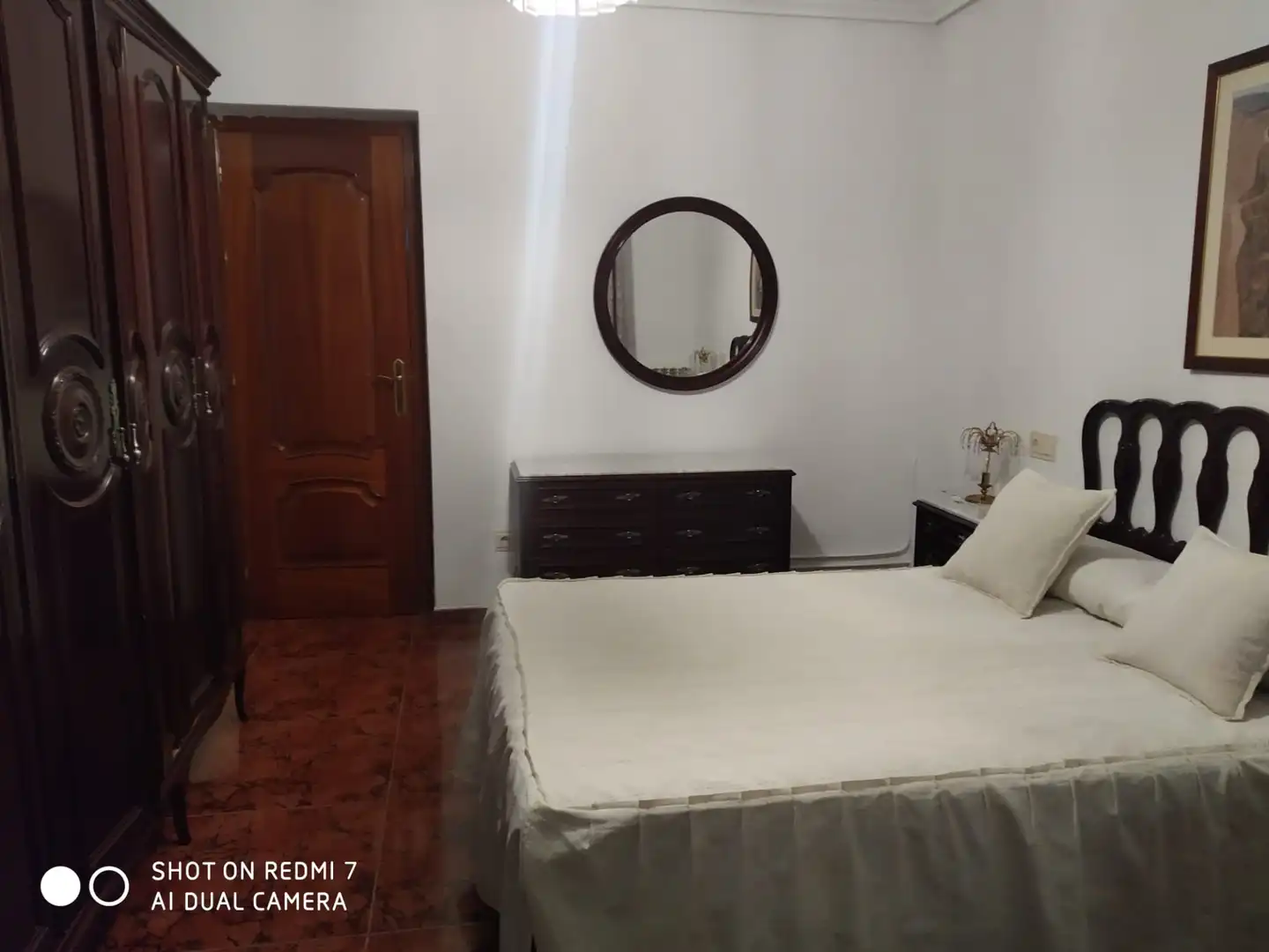 Schlafzimmer von Wohnung zur Miete in Mancha Real mit Klimaanlage, Heizung und Terrasse
