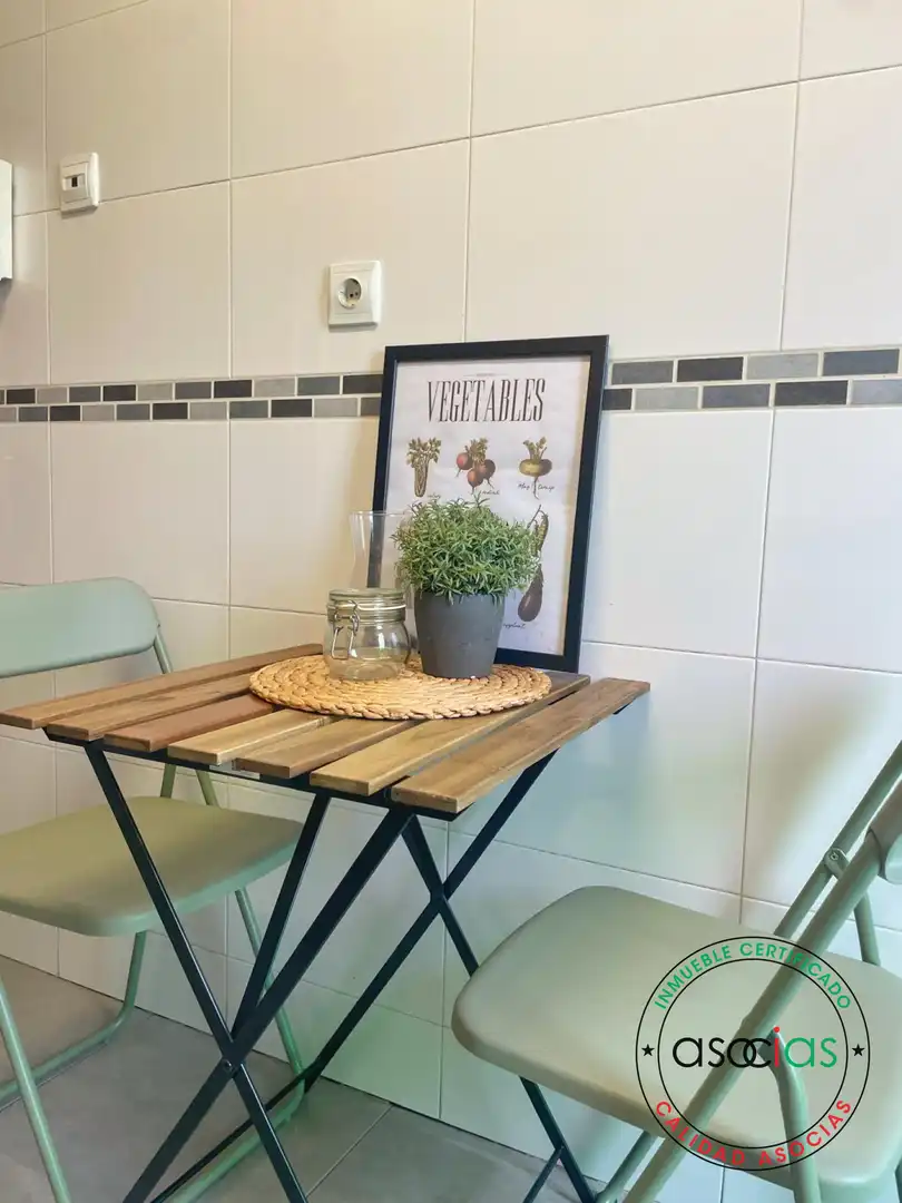 Balcony of Flat for sale in Gijón   with Heating, Parquet flooring and Storage room