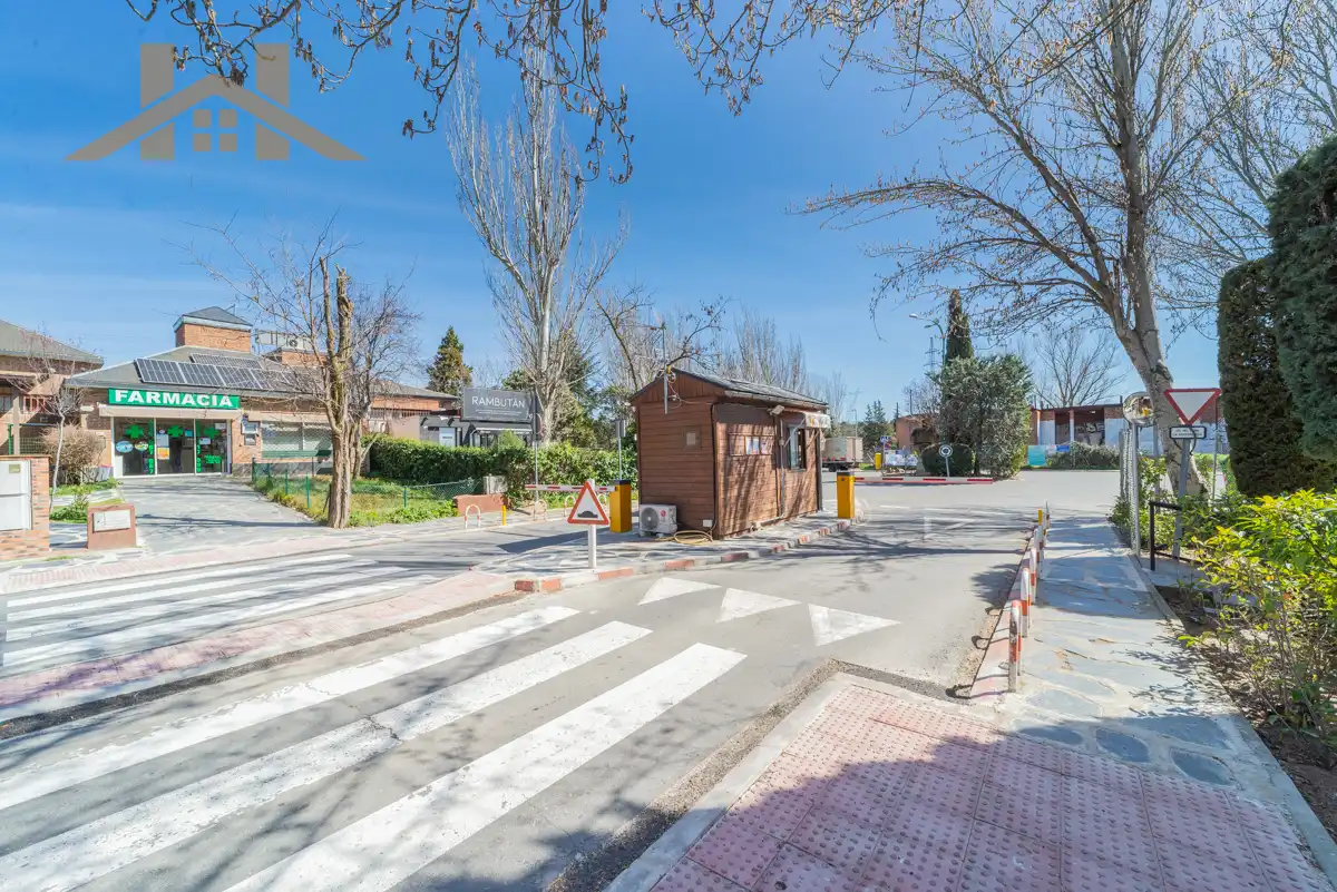 Exterior view of Detached homes for sale in Galapagar  with Air Conditioner, Heating and Private garden