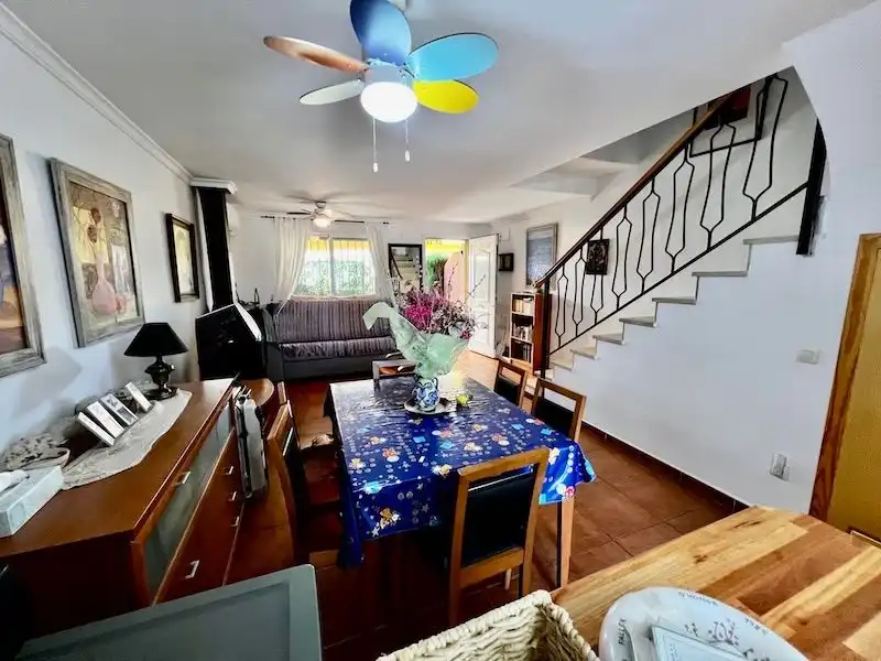 Comedor de Casa adosada en venta en Els Poblets con Aire acondicionado, Calefacción y Terraza