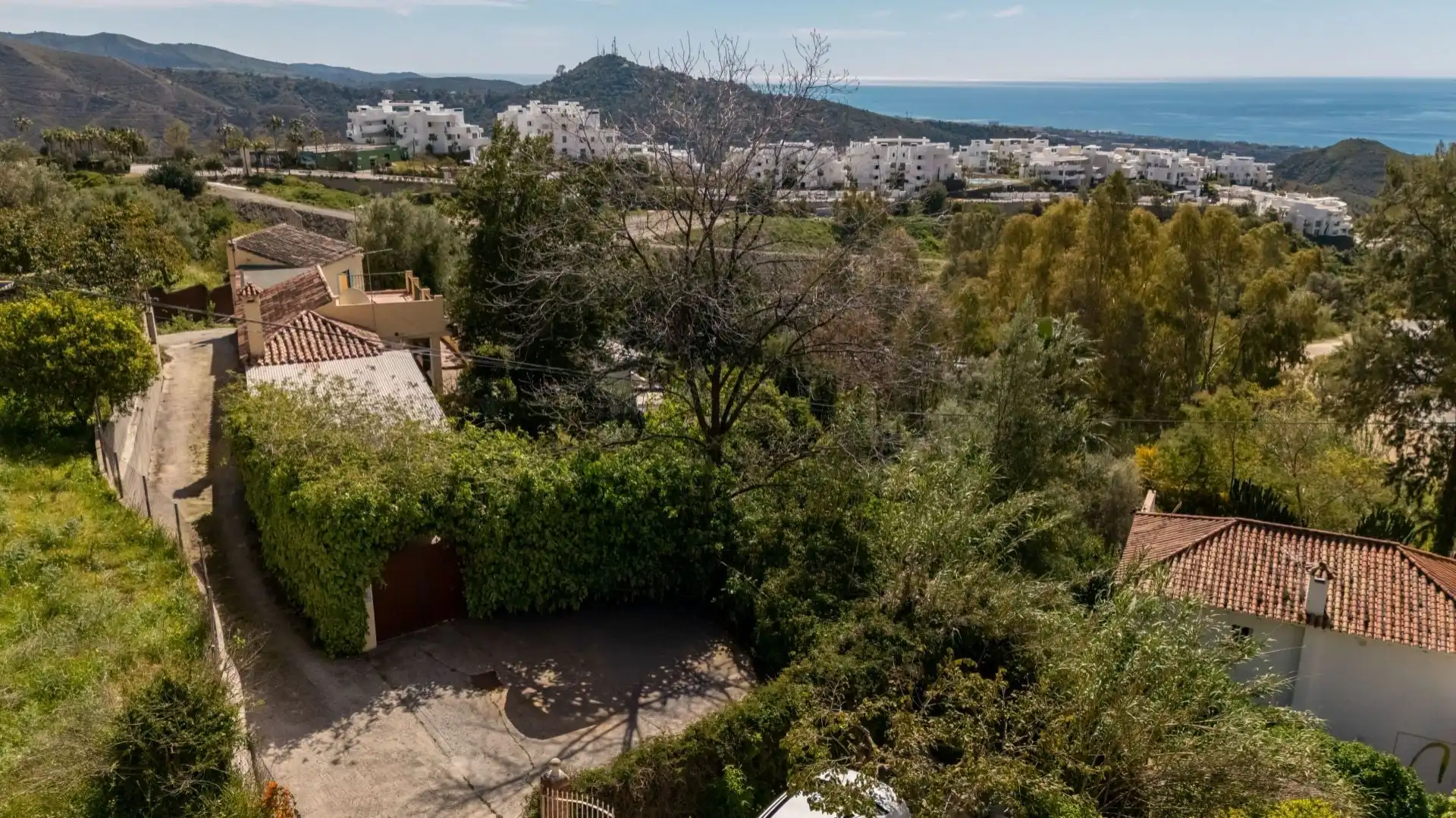 Vista exterior de Finca rústica en venta en Ojén con Trastero y Piscina