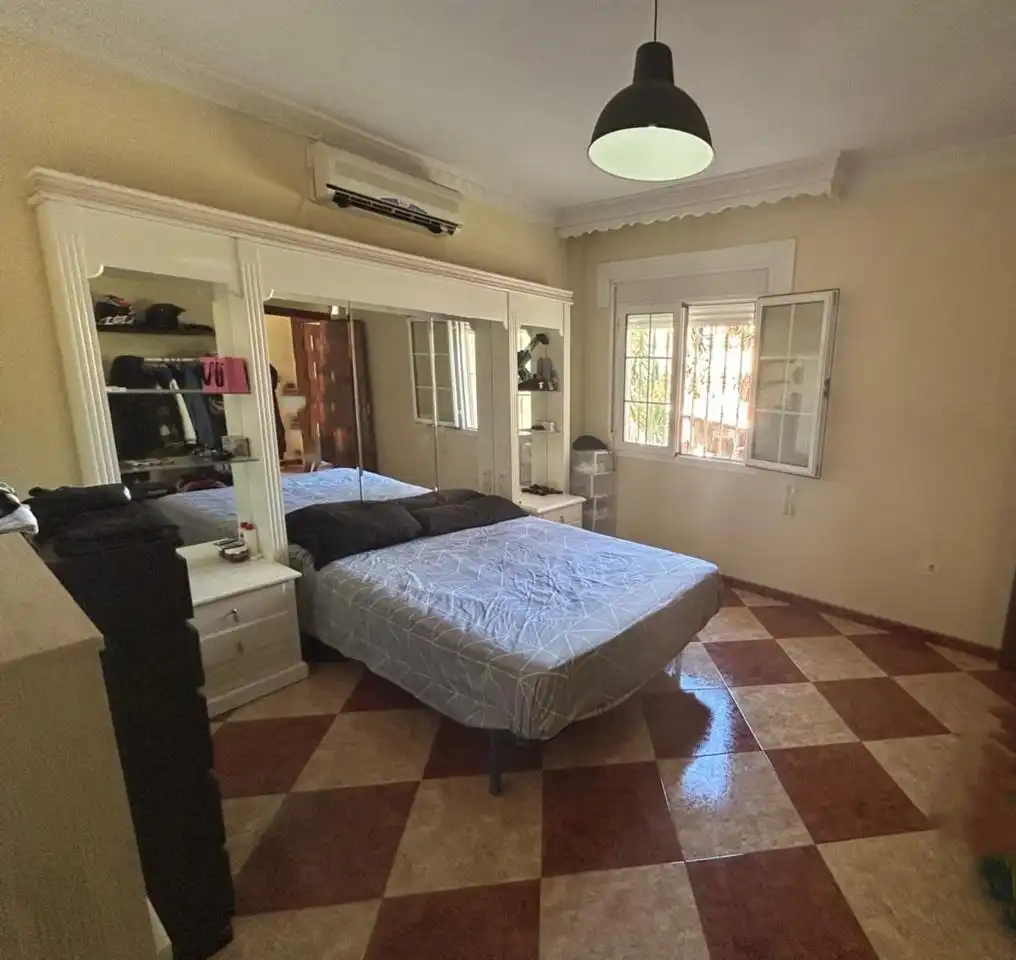 Bedroom of Houses for sale in Málaga  with Air Conditioner, Heating and Private garden