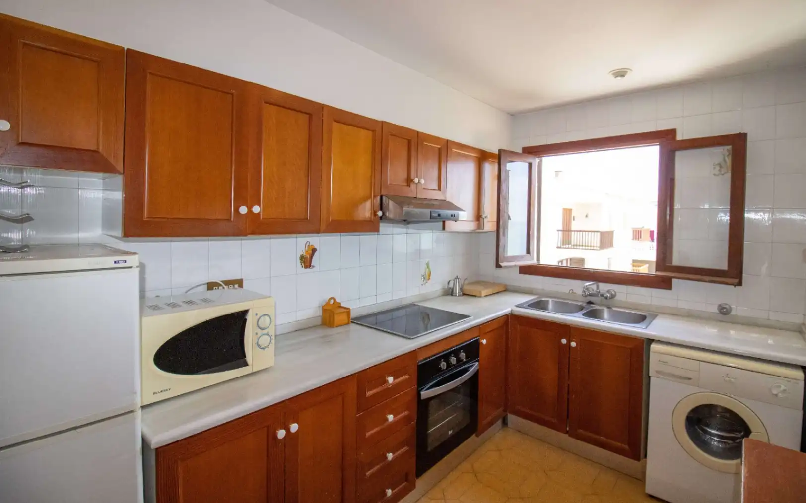 Cocina de Apartamento en venta en Alcalà de Xivert con Terraza, Amueblado y Internet