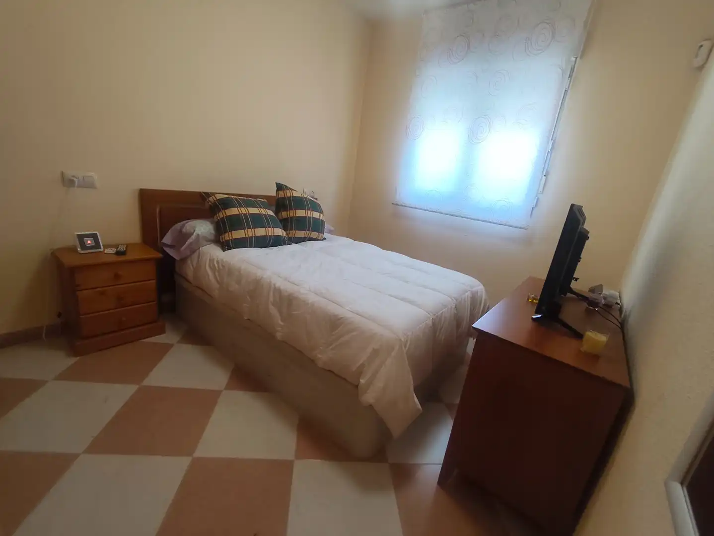Bedroom of Flat for rent in Valmojado  with Air Conditioner, Heating and Private garden