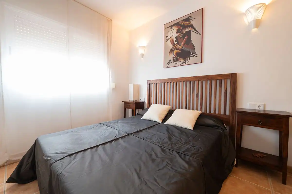 Habitación de Casa adosada en venta en Sant Antoni de Portmany con Aire acondicionado, Calefacción y Jardín privado