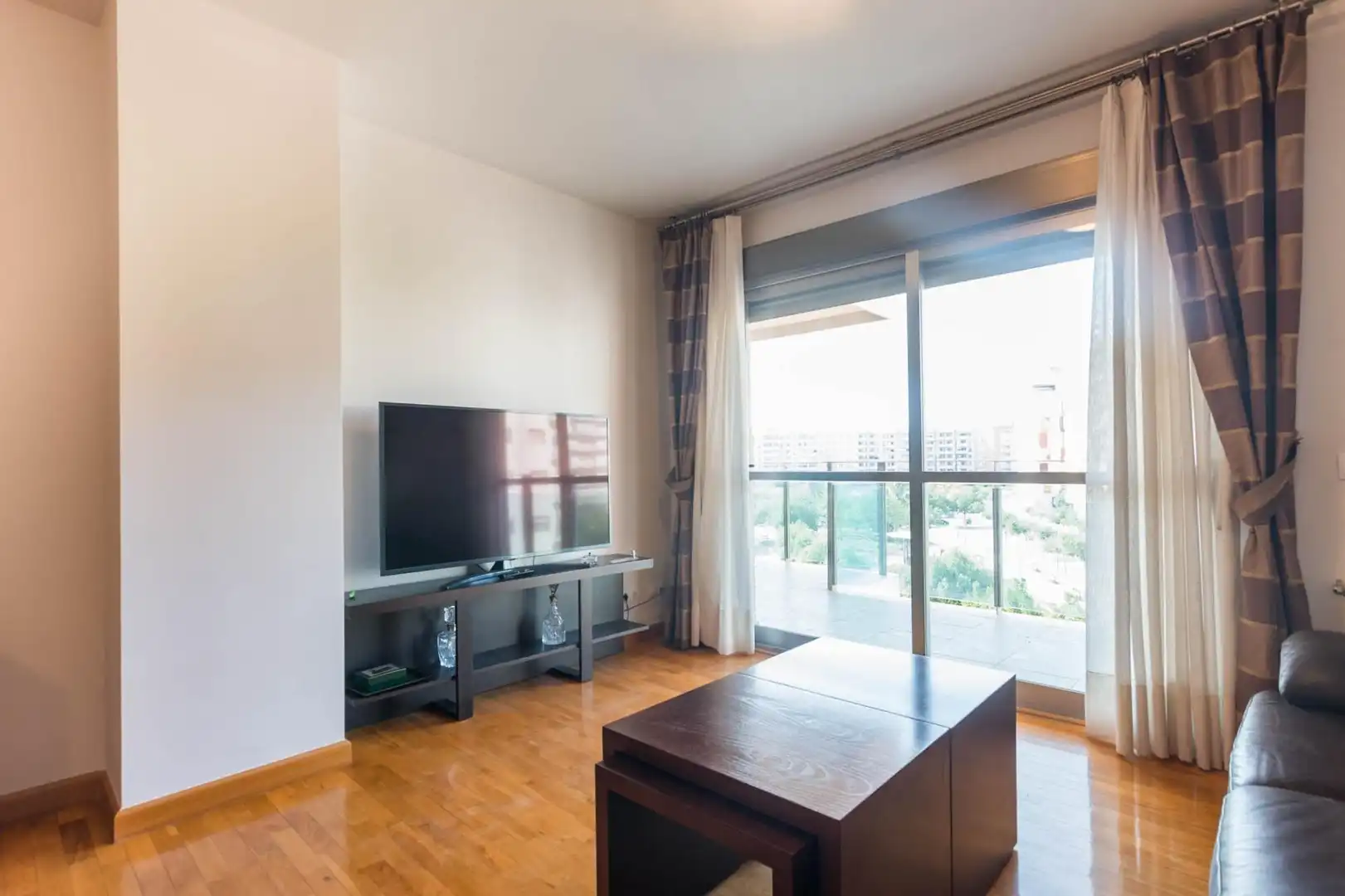 Sala d'estar de Pis en venda en Murcia amb Aire condicionat, Calefacció i Parquet