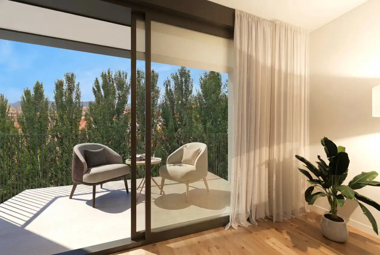 Neubau-Wohnung mit Terrasse zum Verkauf in Carrer dels Pellaires, imagen 6