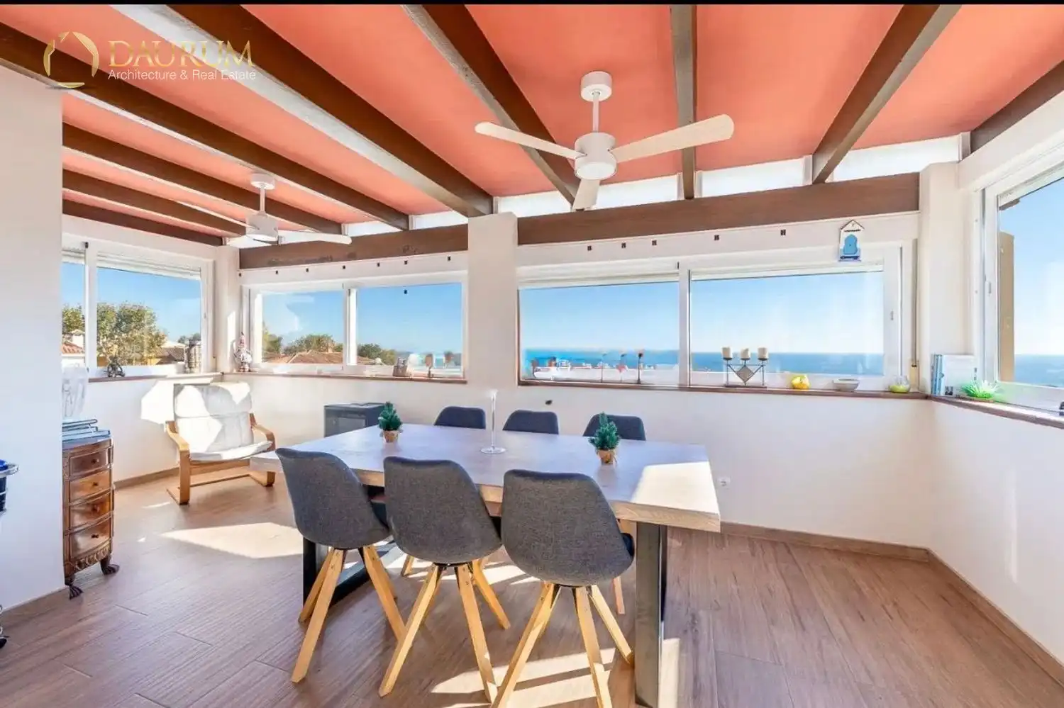 Dining room of Attic for sale in Benalmádena  with Air Conditioner, Terrace and Storage room