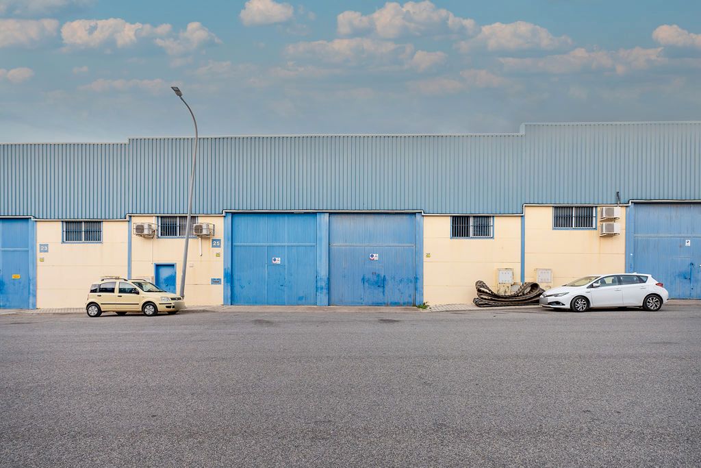 Exterior view of Industrial buildings for sale in Guillena