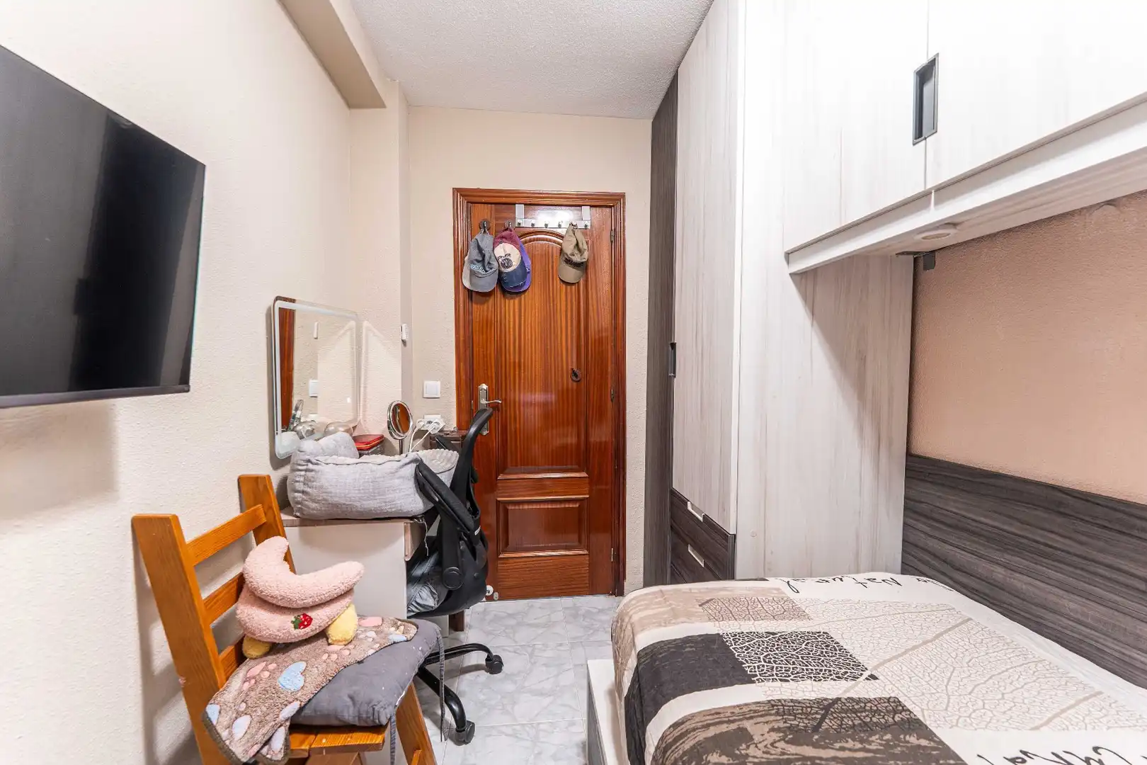 Bedroom of Flat for sale in Móstoles  with Air Conditioner and Heating
