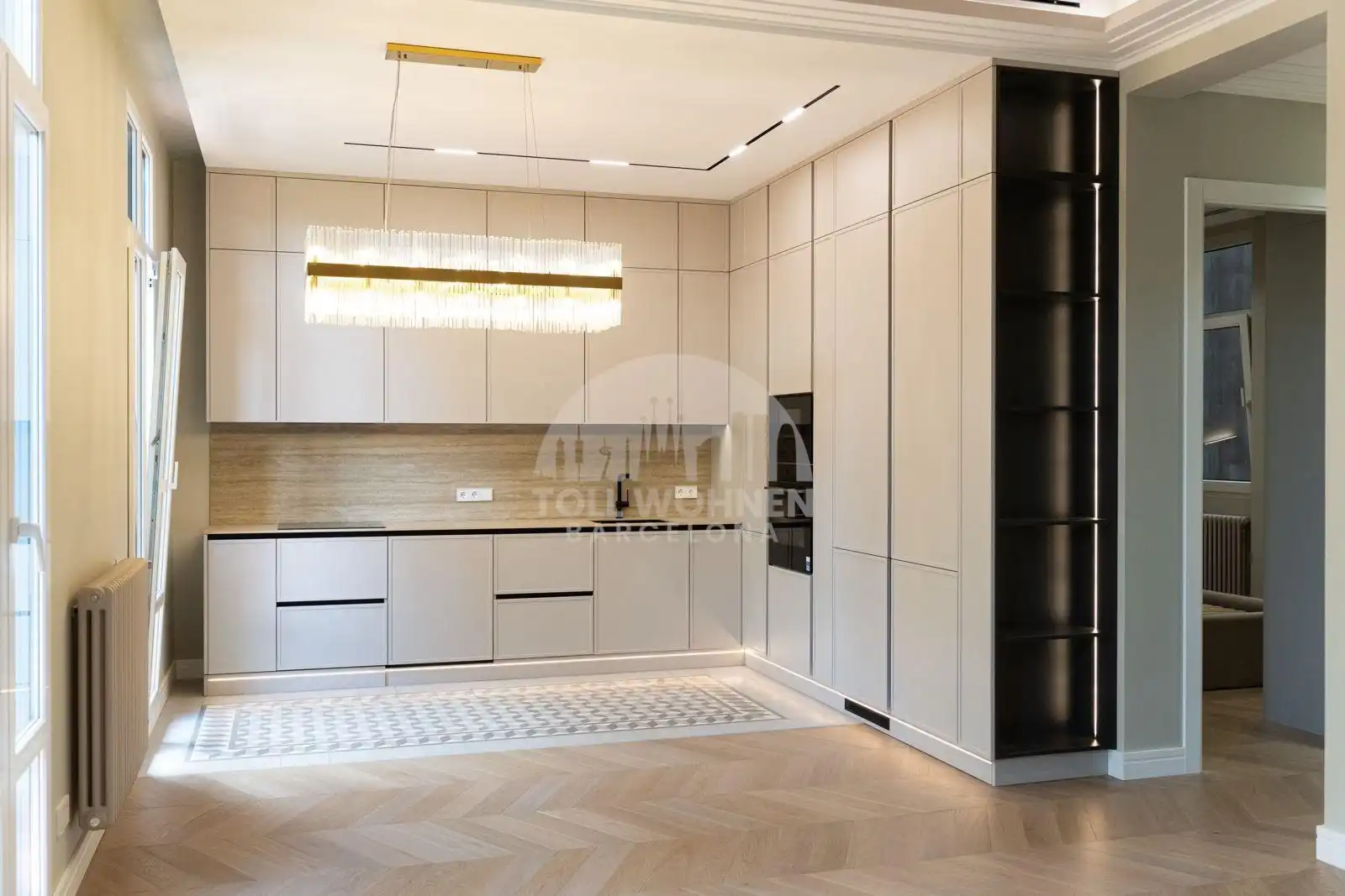 Cocina de Piso en venta en Barcelona con Aire acondicionado, Calefacción y Balcón
