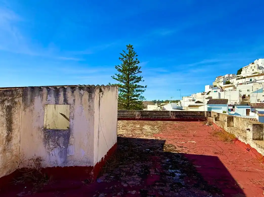 Vista exterior de Casa o xalet en venda en Arcos de la Frontera
