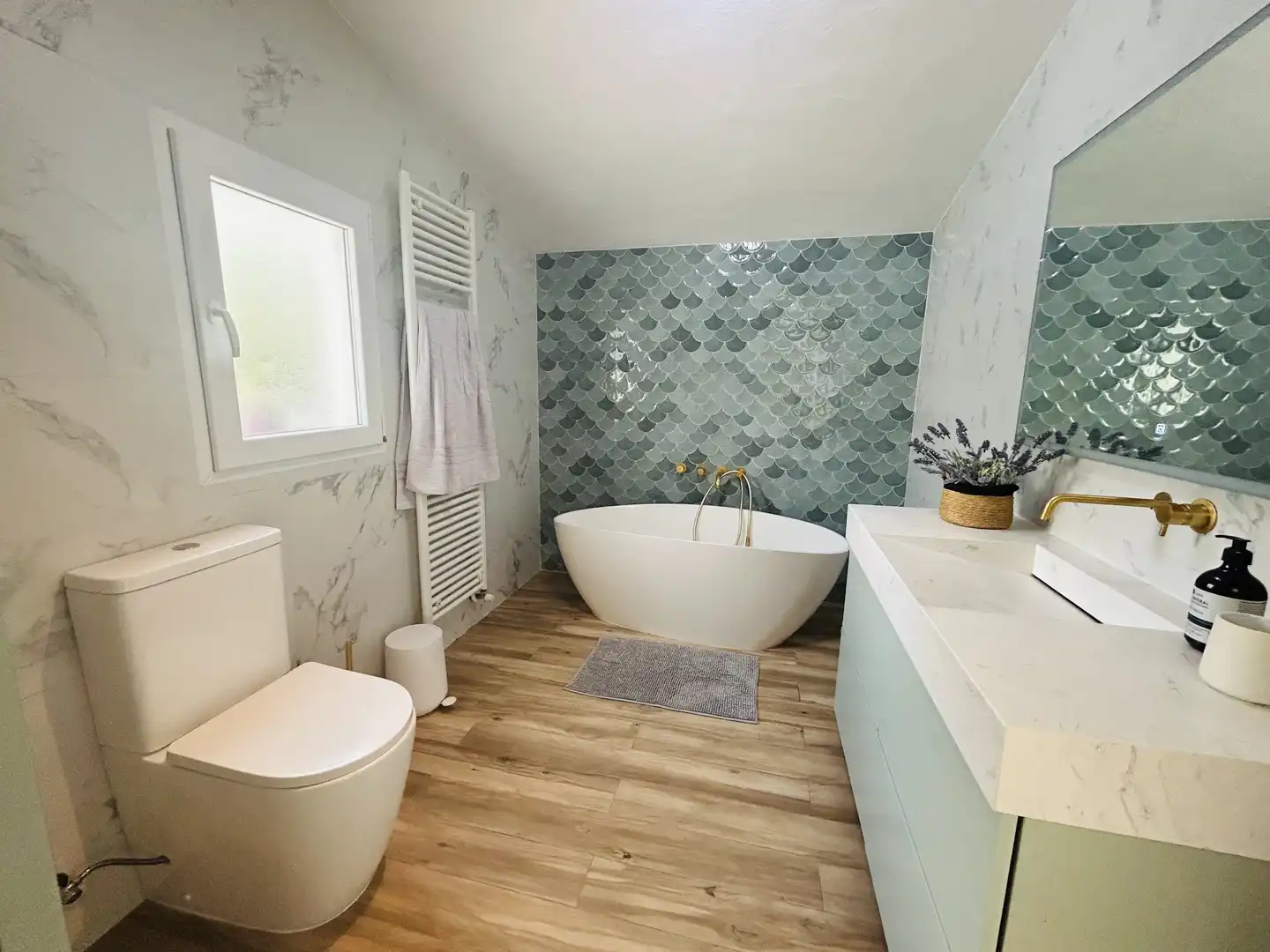 Baño de Casa o chalet de alquiler en Jávea / Xàbia con Aire acondicionado, Calefacción y Jardín privado