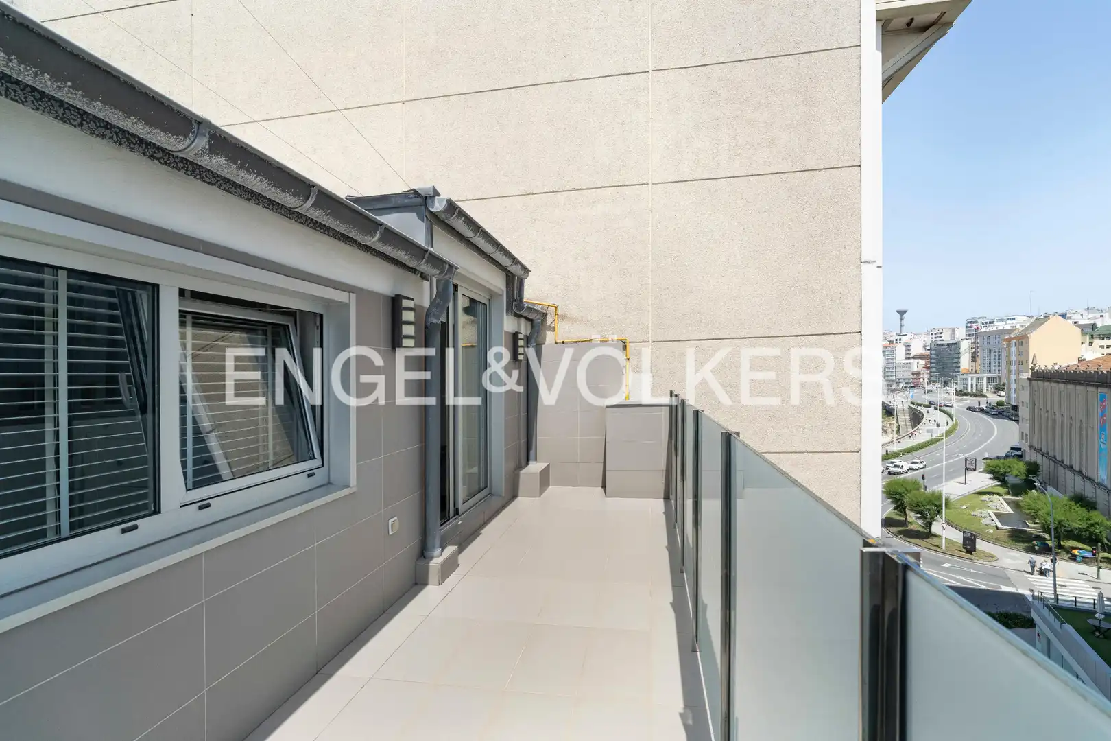 Terraza de Apartamento en venta en A Coruña Capital  con Calefacción y Terraza