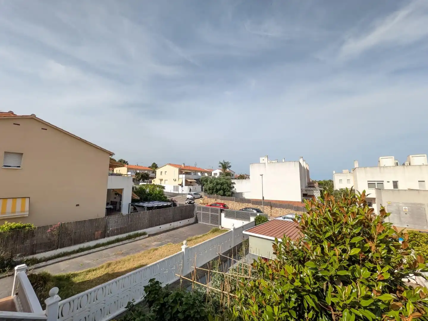 Vista exterior de Casa adosada en venta en Creixell con Aire acondicionado, Jardín privado y Terraza