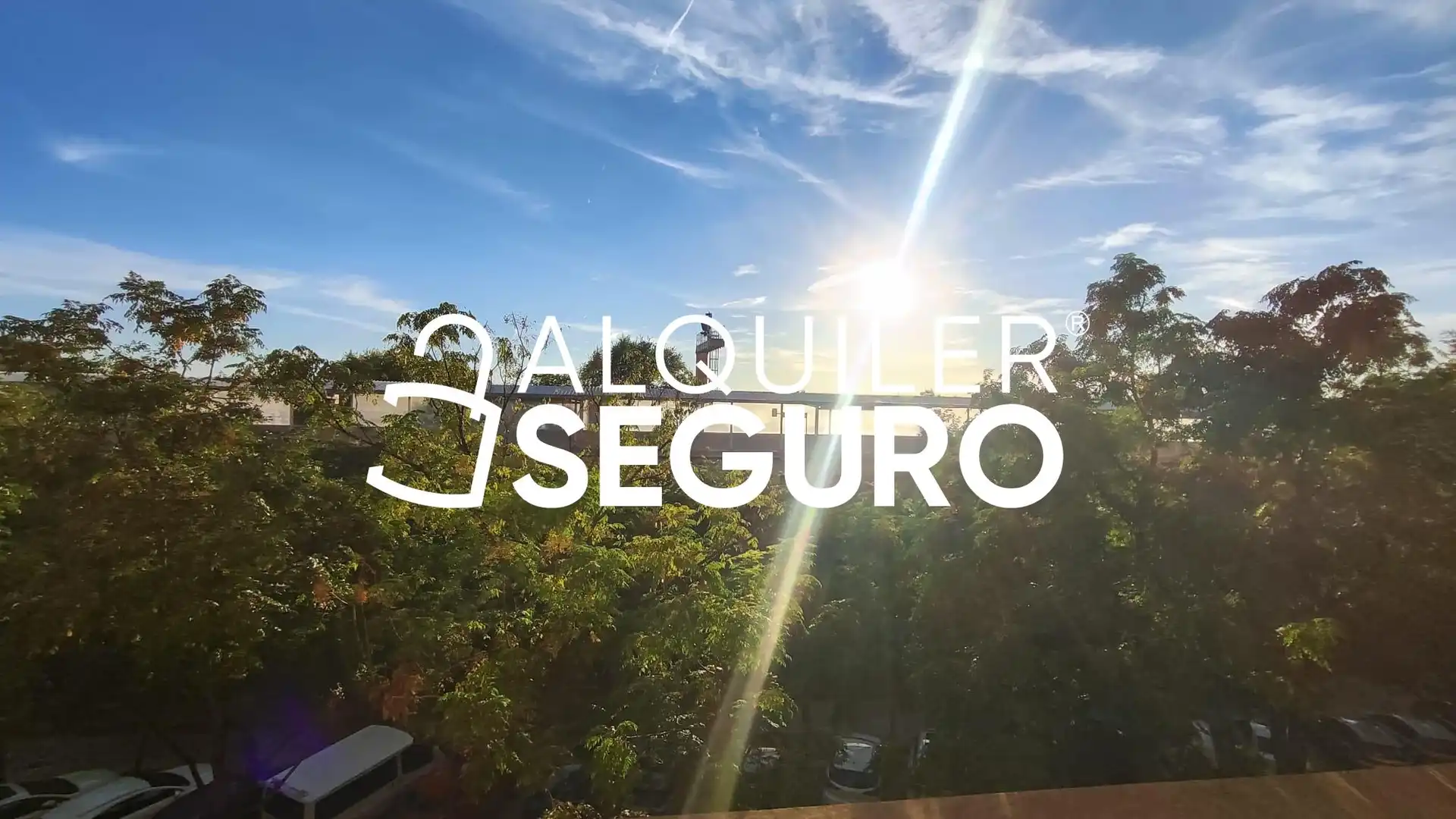 Außenansicht von Wohnung zur Miete in Valencia mit Klimaanlage und Terrasse