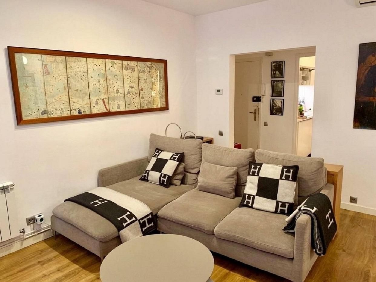 Sala de estar de Piso de alquiler en Calpe / Calp con Aire acondicionado, Calefacción y Trastero