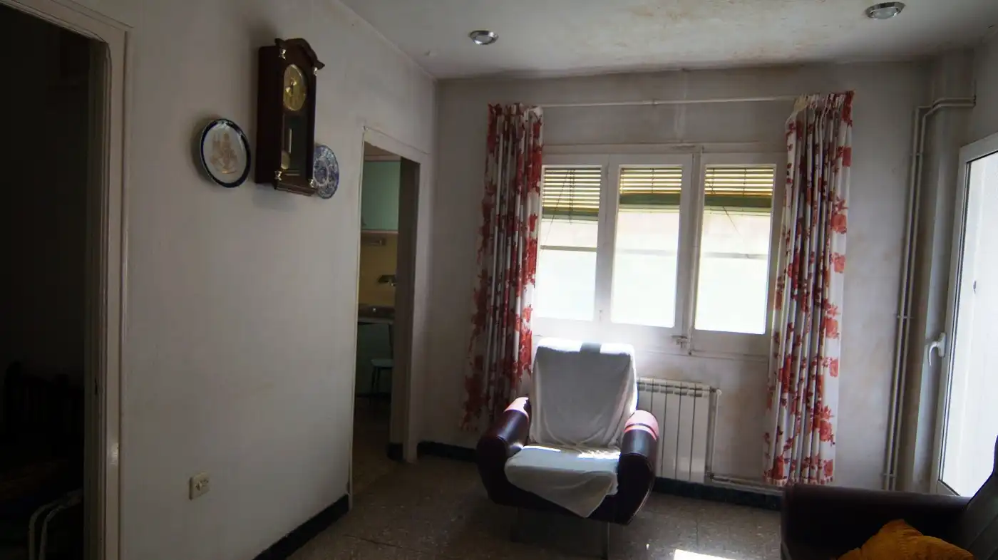 Sala d'estar de Casa adosada en venda en Móra la Nova amb Calefacció, Terrassa i Moblat
