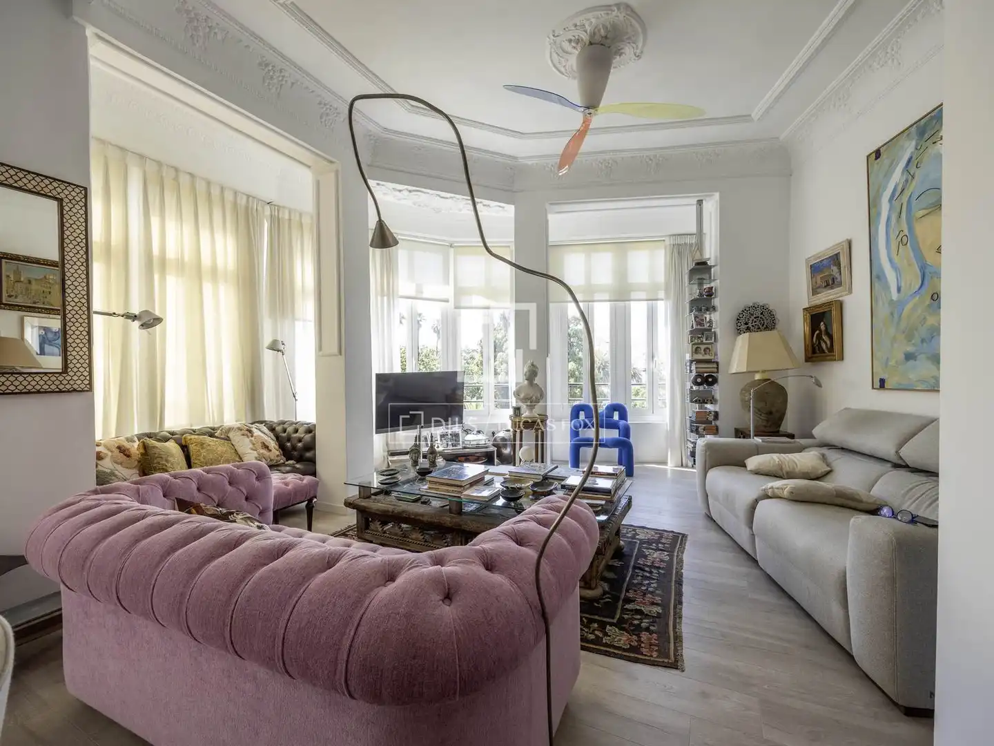 Sala d'estar de Pis en venda en Valencia amb Aire condicionat i Calefacció